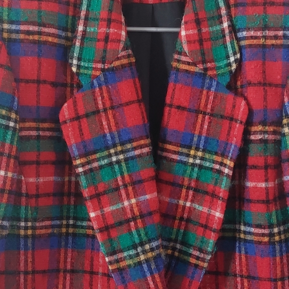 Vintage Pendleton 100 percebt Virginia wool plaid blazer - Picture 13 of 14